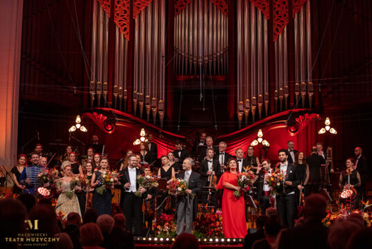 Uroczysty Koncert Noworoczny w sali Filharmonii Narodowej