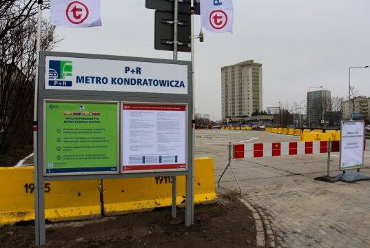P+R Kondratowicza Fot. ZTM Warszawa