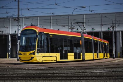 Tramwaj HRC Hyundai Rotem  Fot. Tramwaje Warszawskie