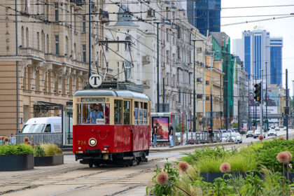 Warszawskie Linie Turystyczne tramwaj linii T Fot. ZTM Warszawa