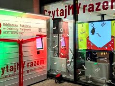 Książkomat - na osiedlu Wilno. Fot. UD Targówek
